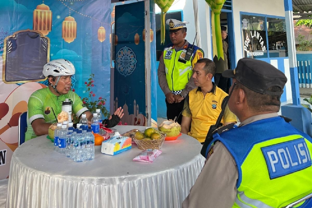 Tinjau pos Lebaran, Wakapolda Sumut apresiasi Polres Sergai mewujudkan kamtibmas