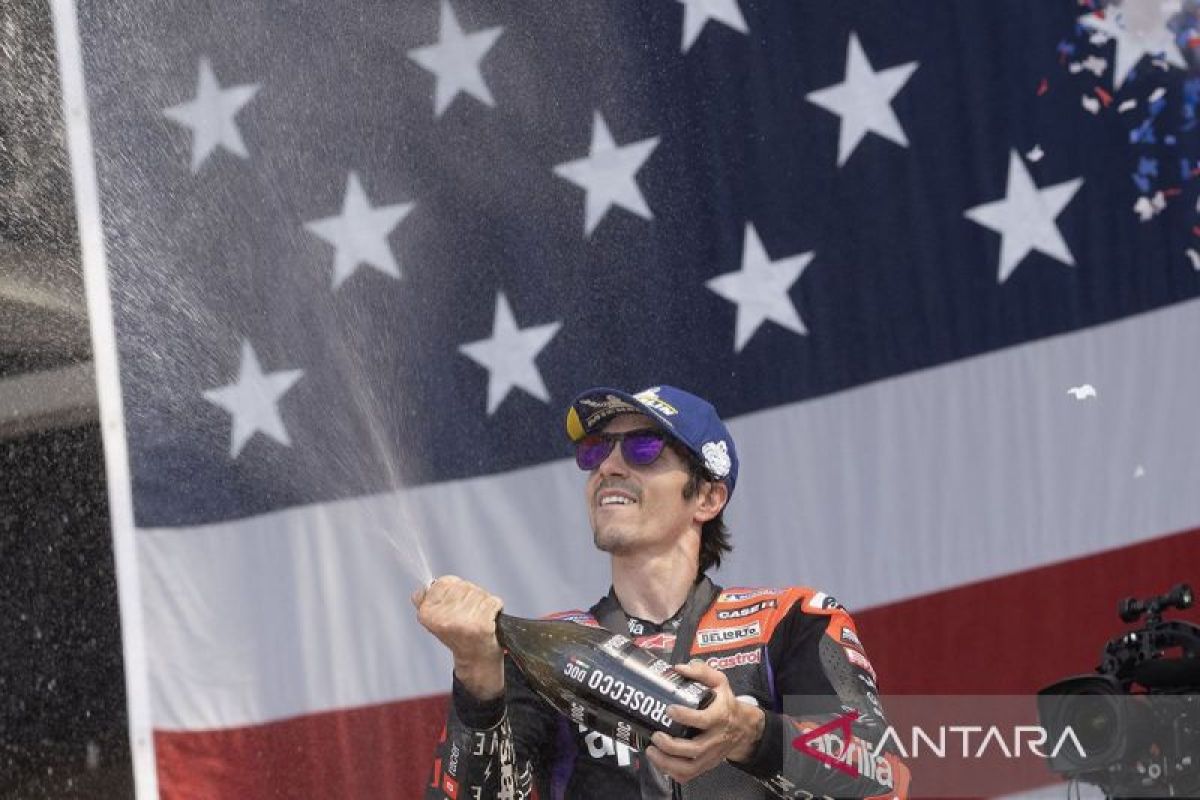 Vinales cetak sejarah seusai menangi MotoGP Amerika