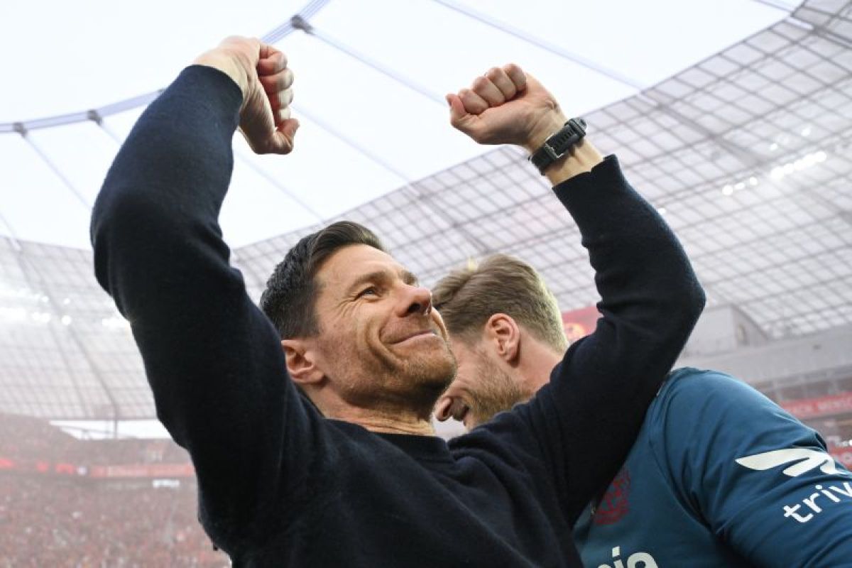 Kesuksesan Xabi antar Leverkusan juara Bundesliga dan ingin lagi persembahkan trebel