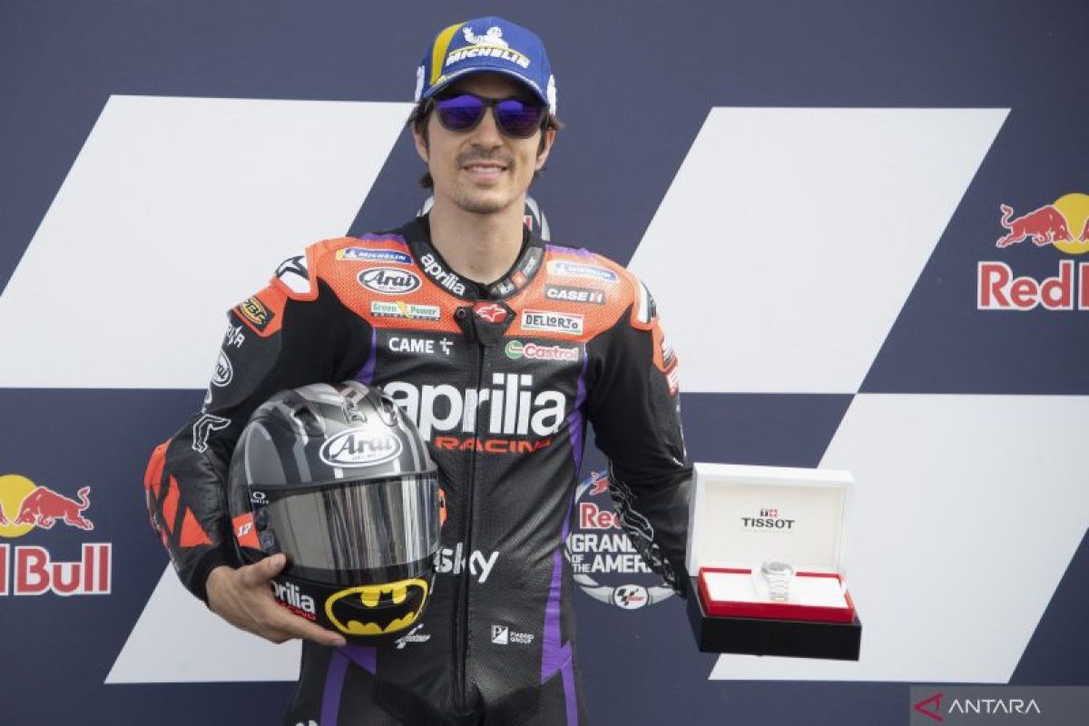 MotoGP: Pembalap Maverick Vinales juarai GP America 2024