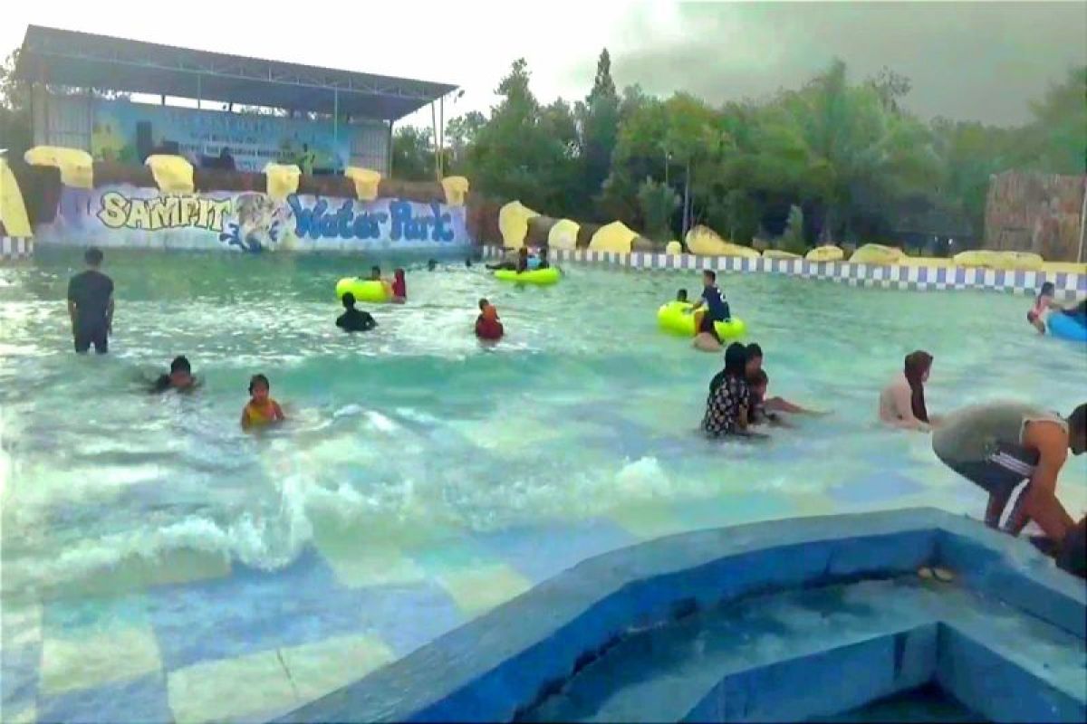 Pengguna wahana air di Sampit meningkat selama libur Lebaran