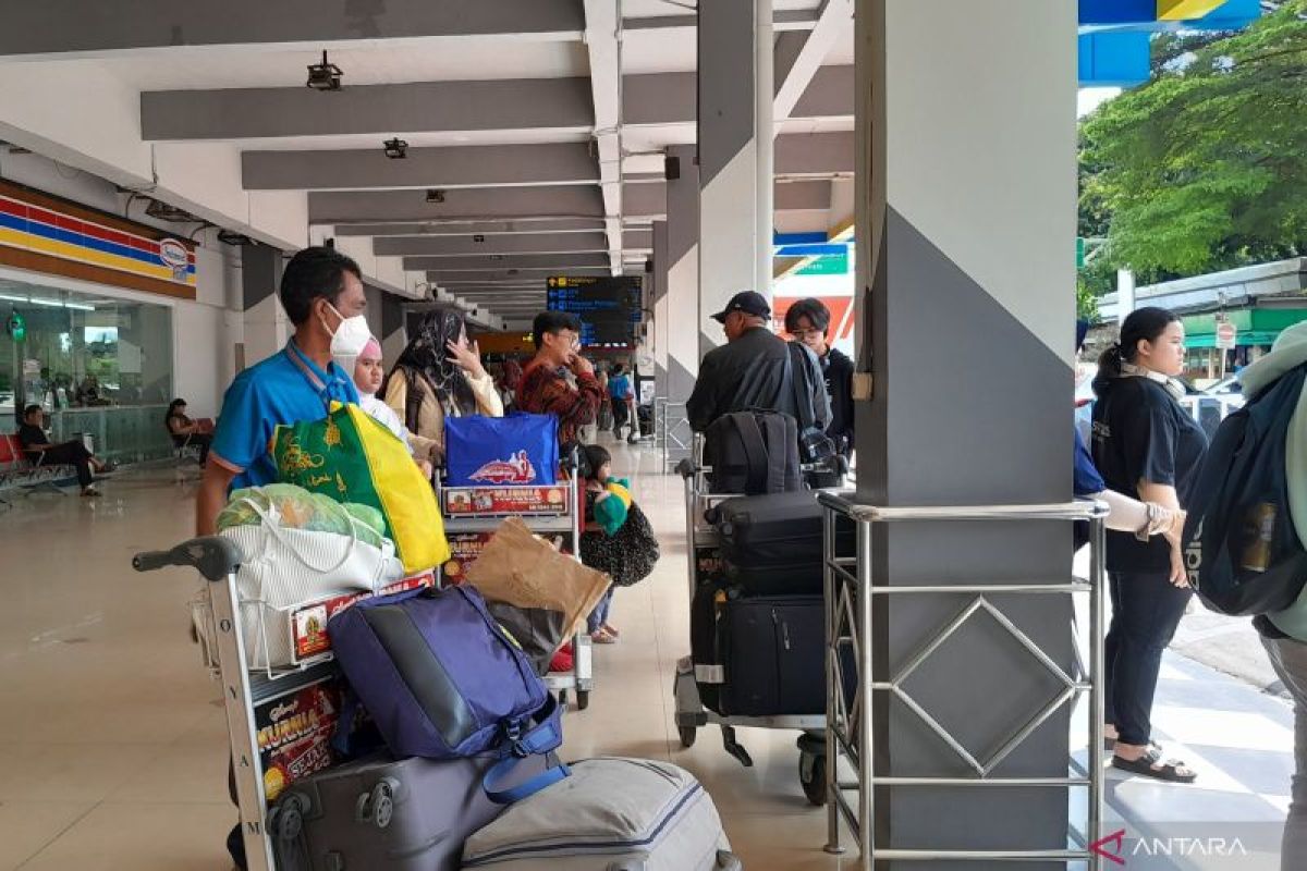 Bandara Halim catat lonjakan penumpang 40 persen di puncak arus balik