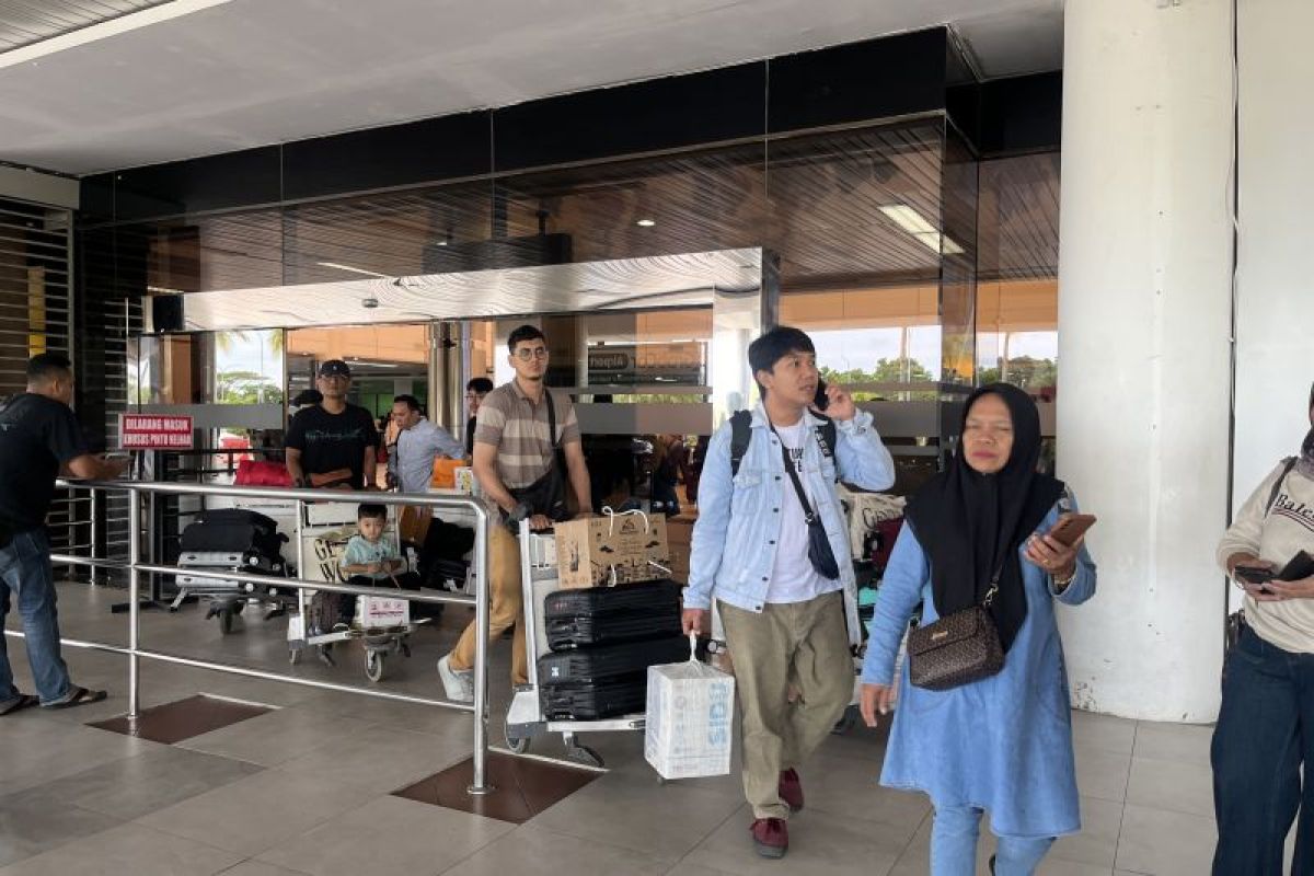 Bandara Batam layani 19.648 pemudik pada puncak arus balik Lebaran 2024