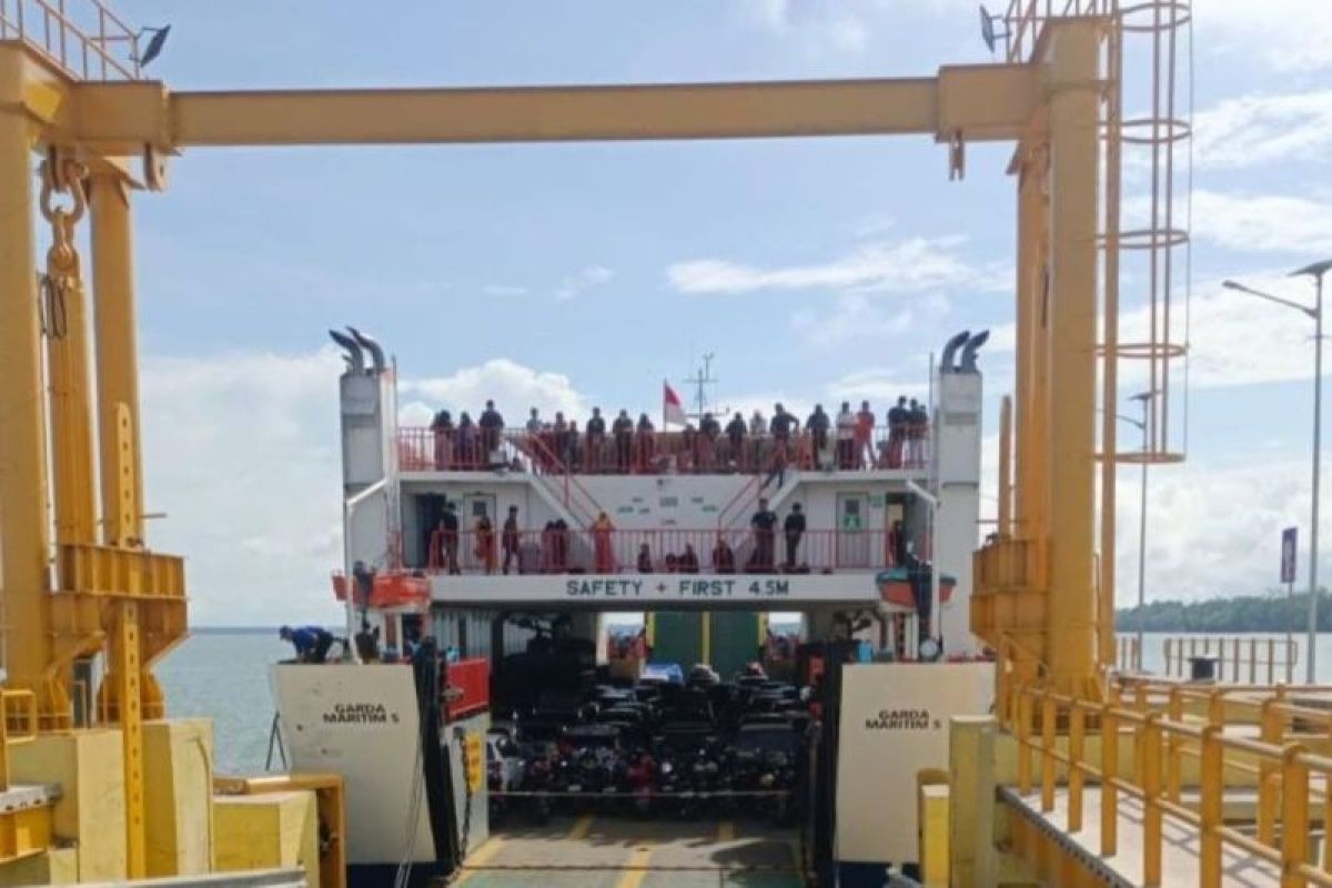 3.345 orang menyeberang lewat Pelabuhan Tanjung Api Api pada H+3