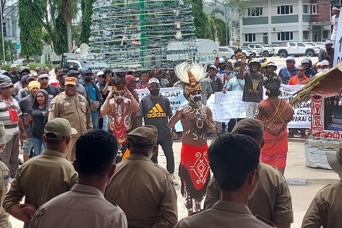 Polresta Sorong terjunkan 80 personel amankan demonstrasi Pencaker