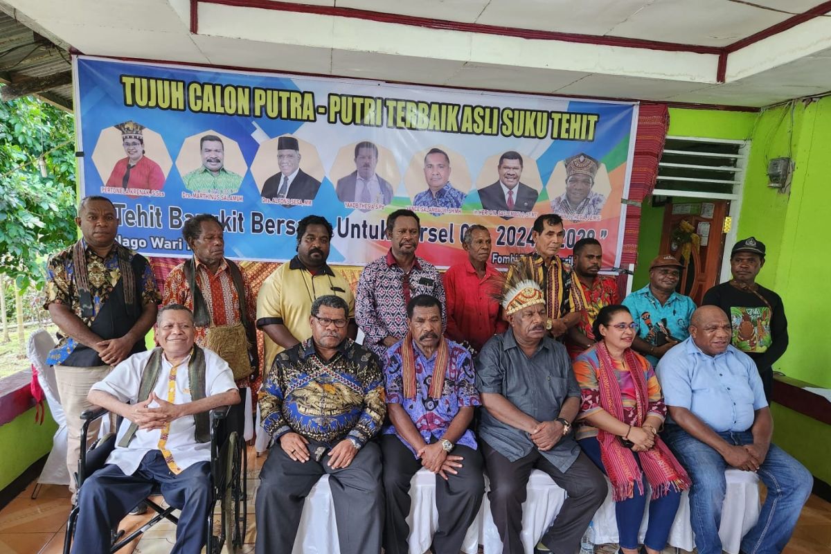 Enam Suku besar Tehit Sorong Selatan jaring tujuh nama maju Pilkada