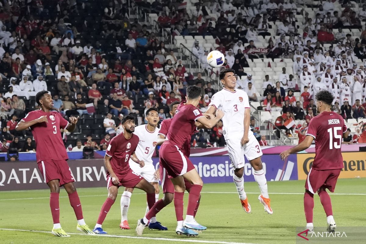 Piala Asia U-23: Babak pertama, Indonesia memimpin 1-0 atas Australia