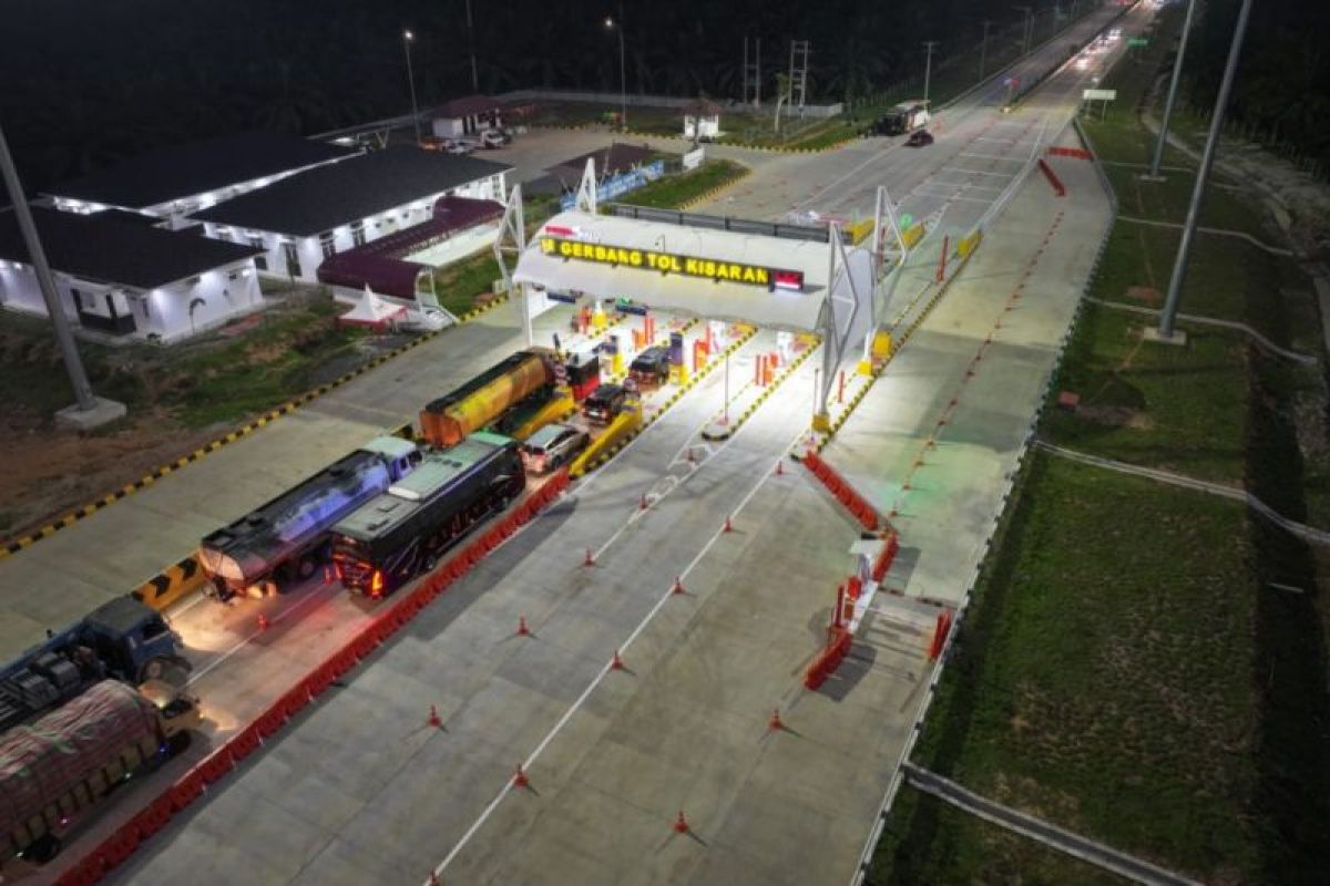 Pengoperasian fungsional dua ruas Tol Trans Sumatera diperpanjang