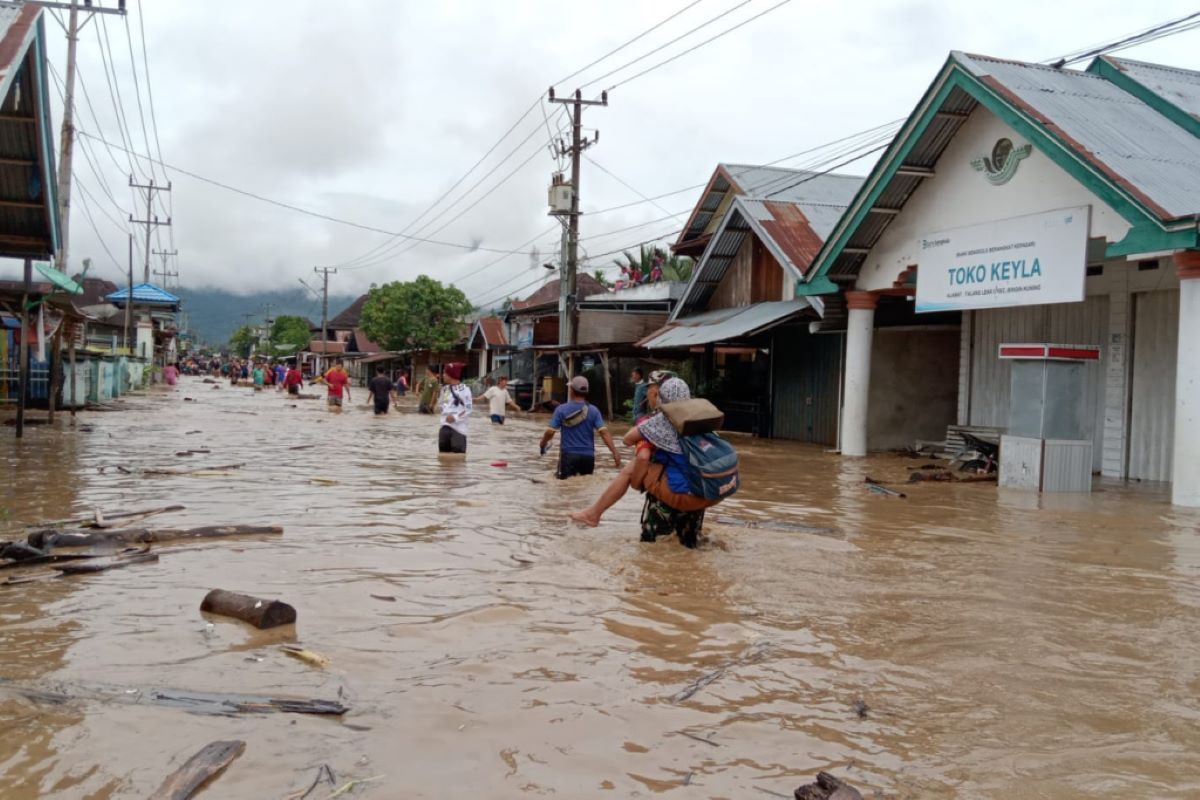 BPBD Lebong Bengkulu minta warga waspadai banjir susulan