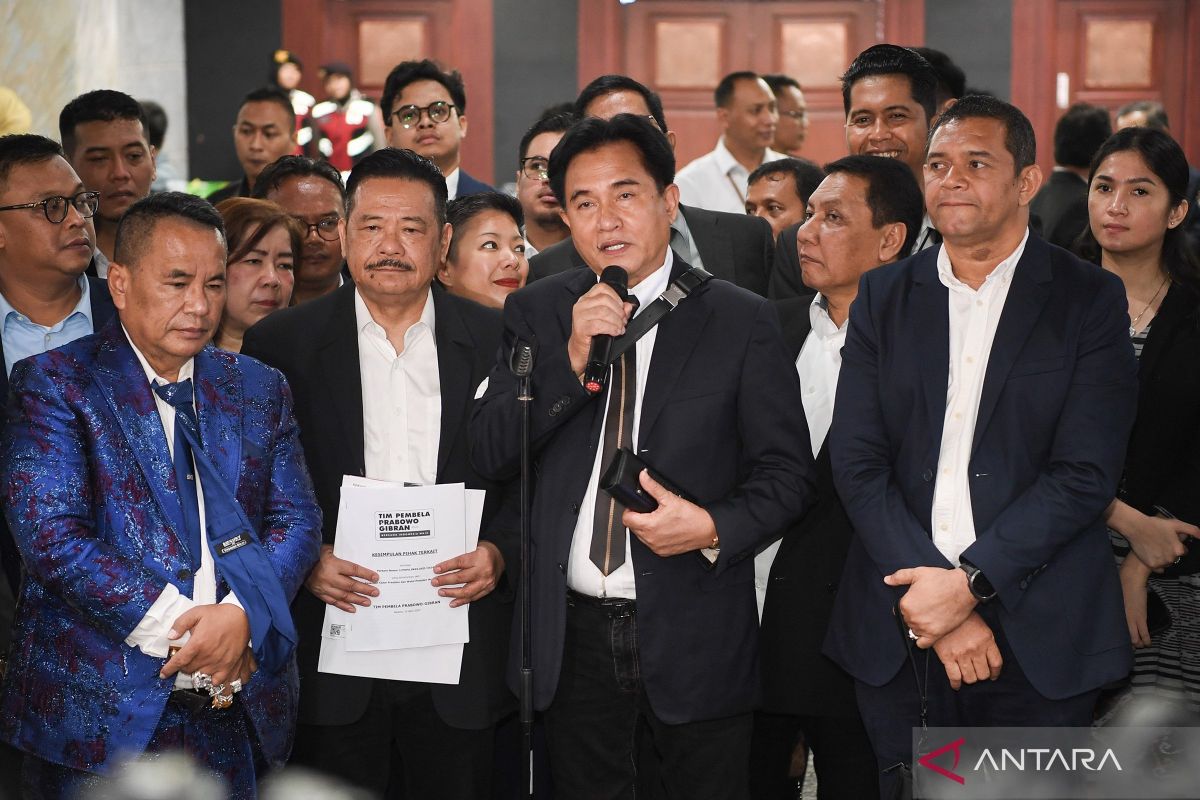 Yusril sambangi rumah Prabowo laporkan kemenangan di MK