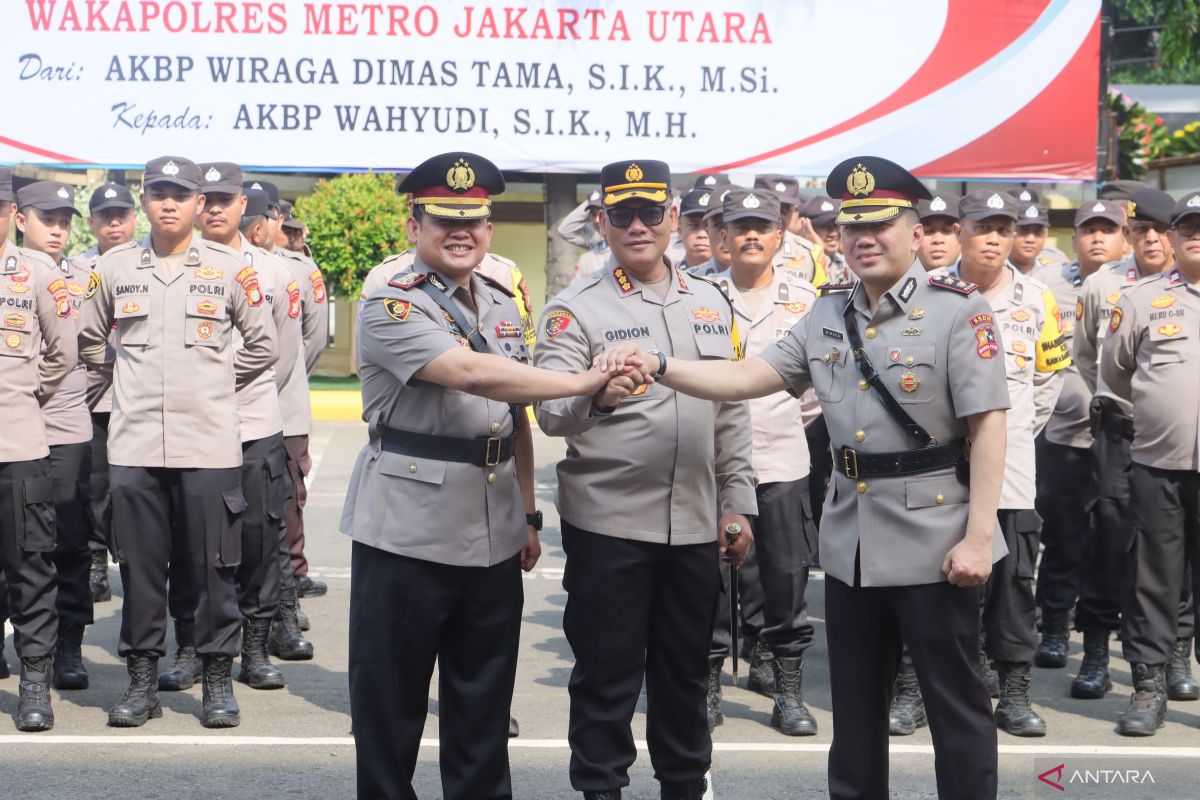 AKBP Wahyudi resmi jabat Wakapolres Metro Jakarta Utara