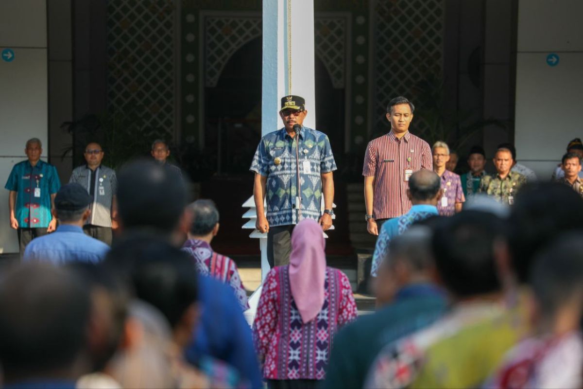 Pj Gubernur Jawa Tengah puji kedisiplinan ASN