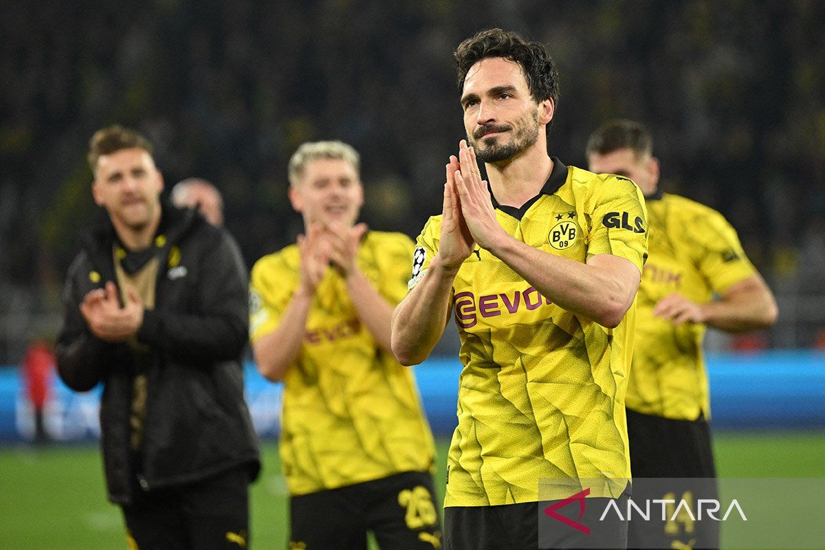 Liga Jerman: Dortmund berpesta ke gawang Augsburg, Bremen imbangi Monchengladbach