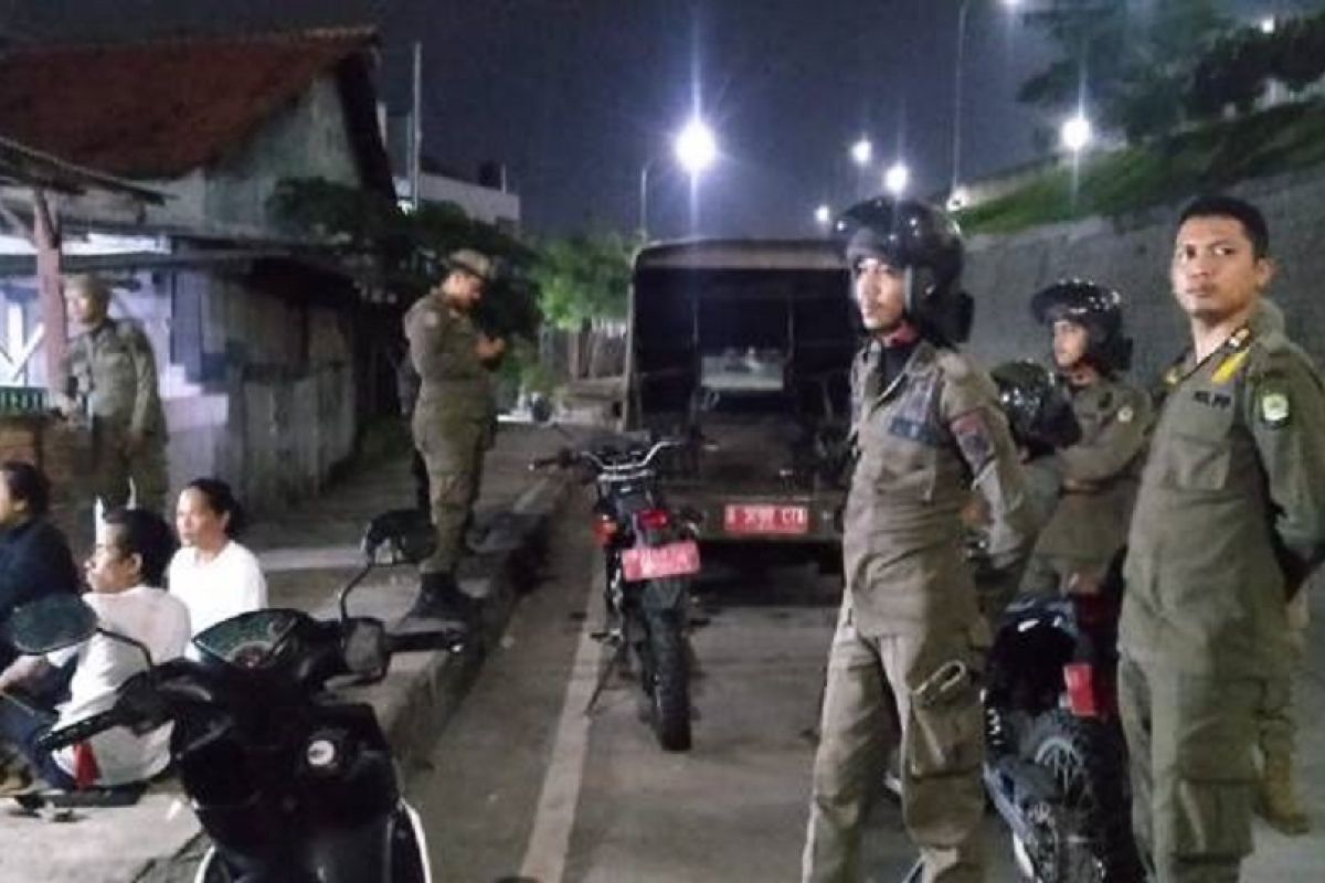 Satpol PP Kota Tangerang data warga pendatang pascaliburLebaran