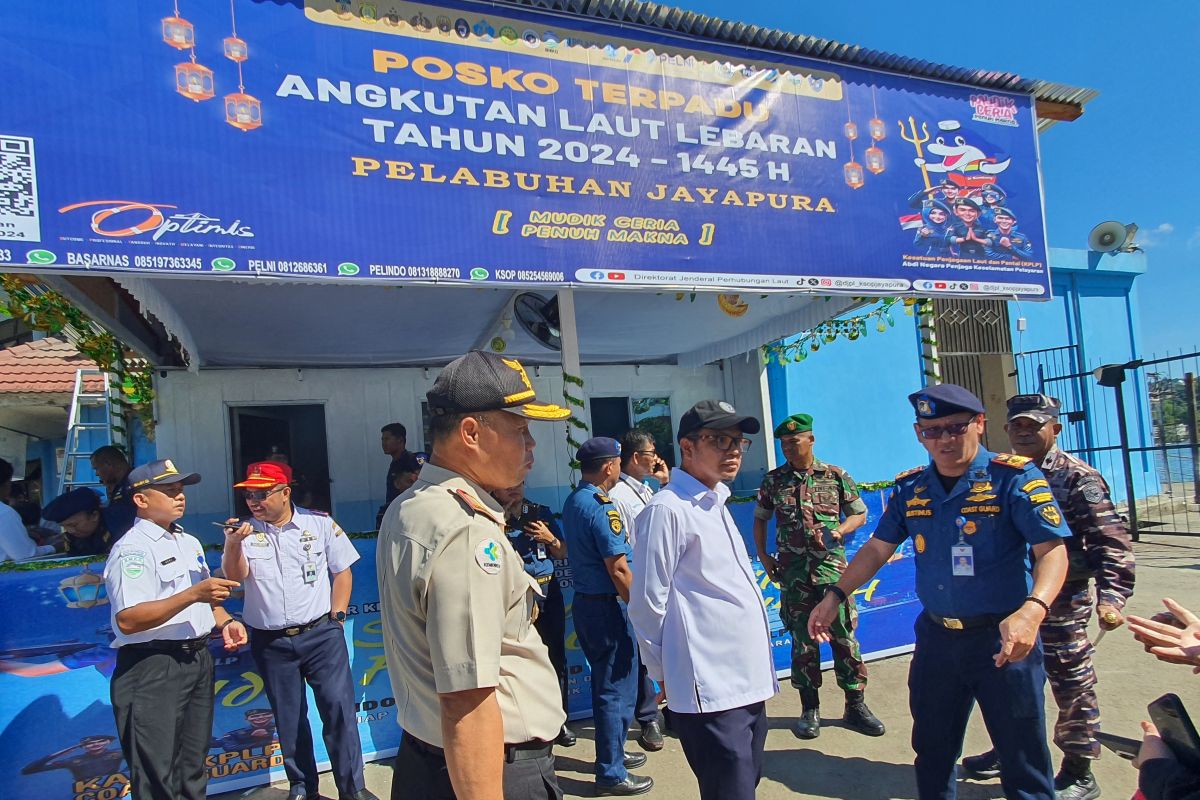 KSOP Jayapura: Jumlah penumpang angkutan laut naik saat Lebaran 2024