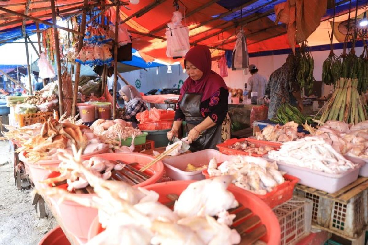 Disperindag Tangerang sebut harga sembako di pasar tradisional turun
