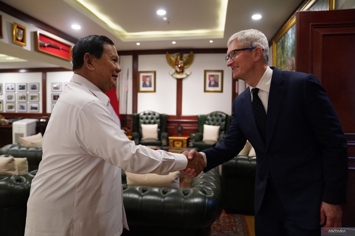 Prabowo diajak Apple kerja sama di bidang pengembangan teknologi