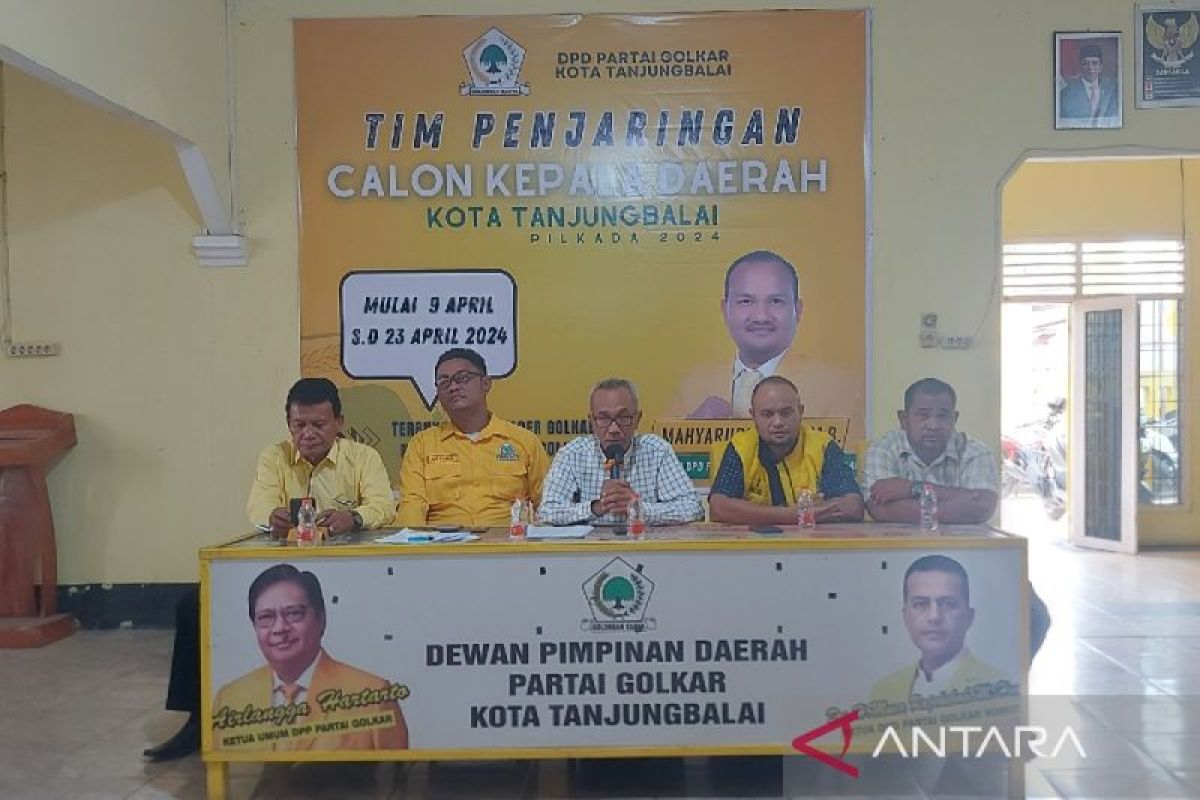 Golkar Tanjung Balai buka pendaftaran calon Kepala Daerah, berikut syaratnya