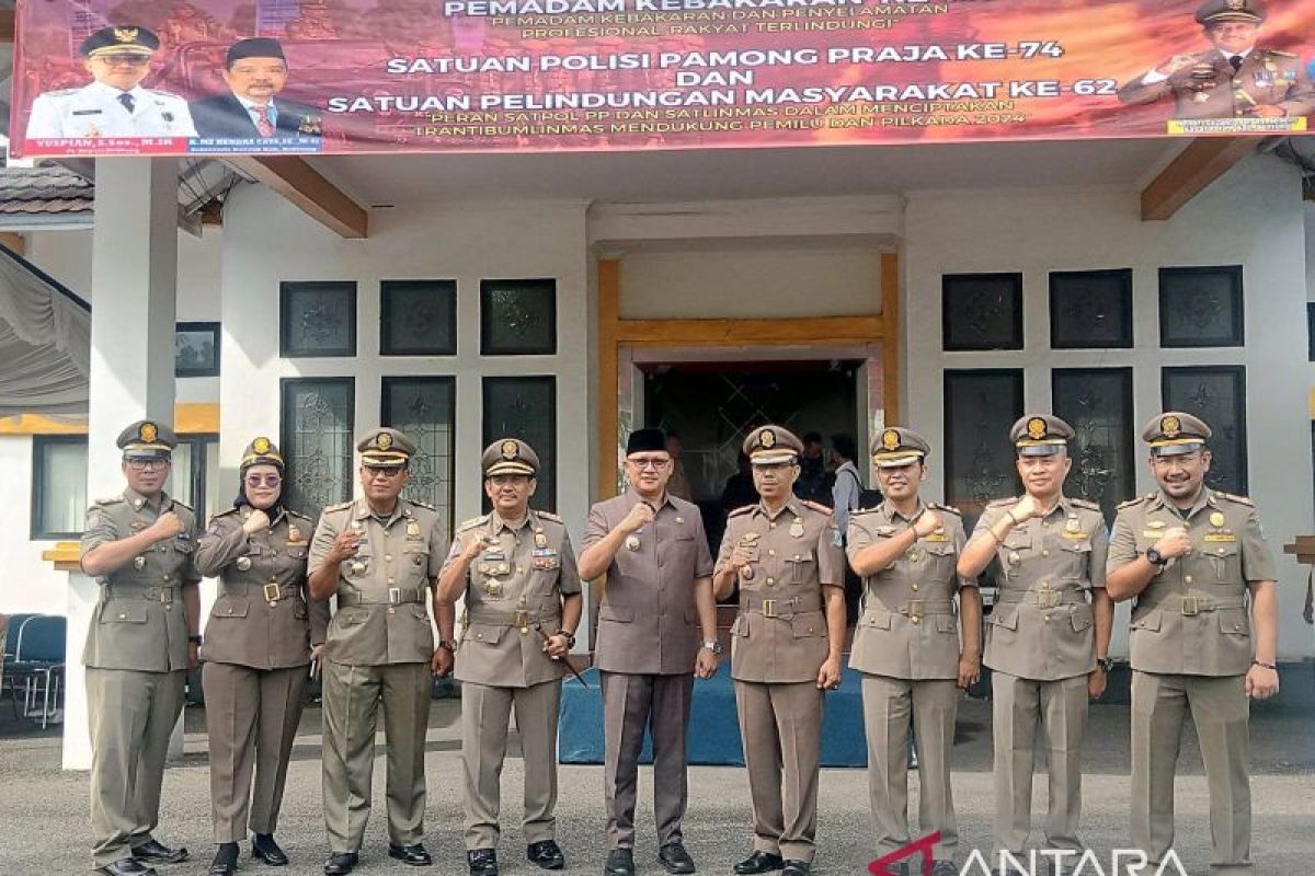 Pj Bupati Belitung minta Satpol PP tingkatkan kesiapsiagaan jelang Pilkada serentak 2024