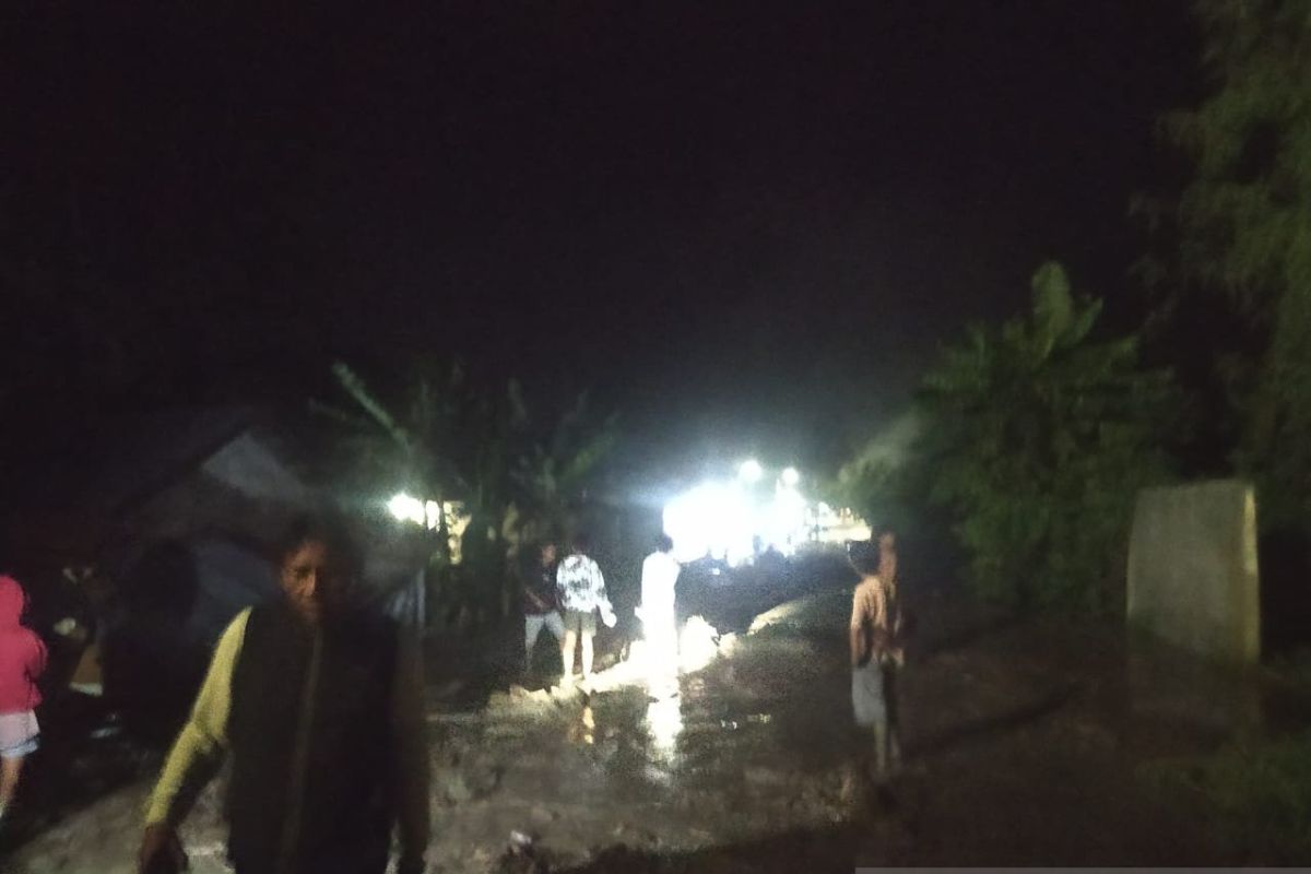 BPBD Sulteng lakukan pendataan di lokasi banjir bandang di Desa Balongga Sigi