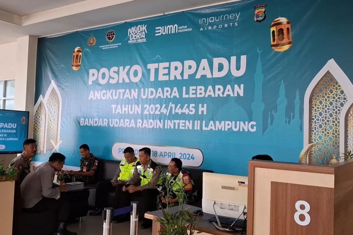 Bandara Radin Inten layani operasional posko Lebaran hingga esok