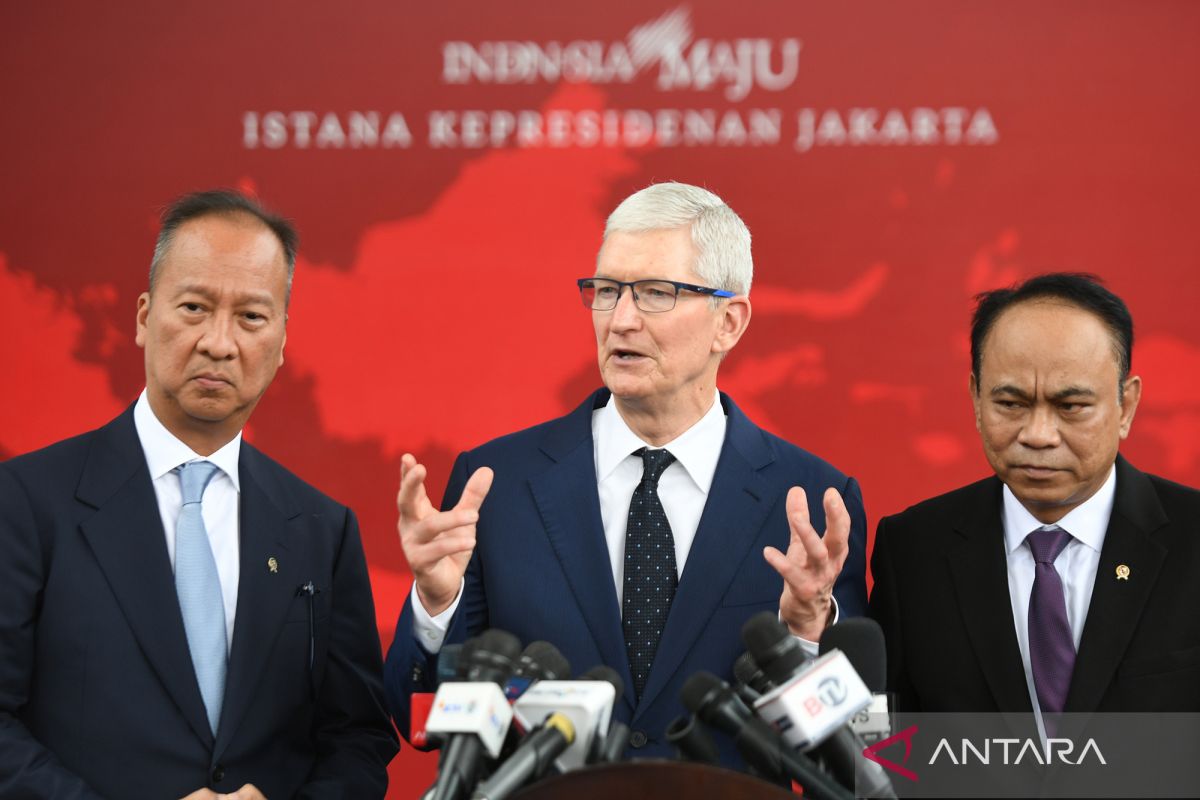 Kunjungan CEO Apple Tim Cook ke Jakarta