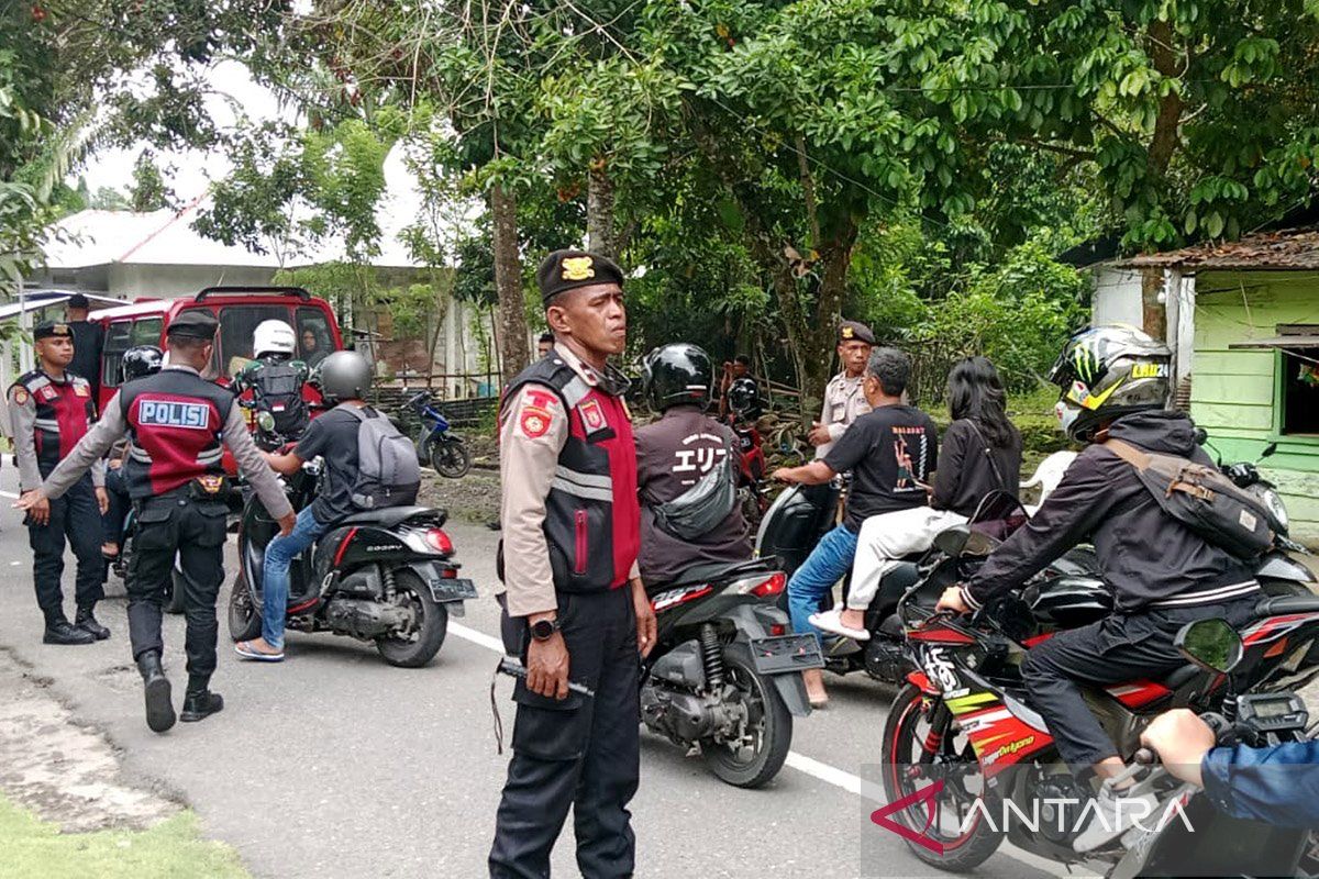 Polisi tertibkan ribuan pengendara Rute Mamala-Morella Maluku Tengah
