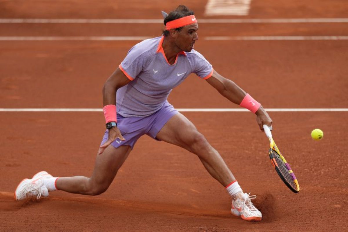 Petenis Nadal menuju babak kedua Madrid 2024
