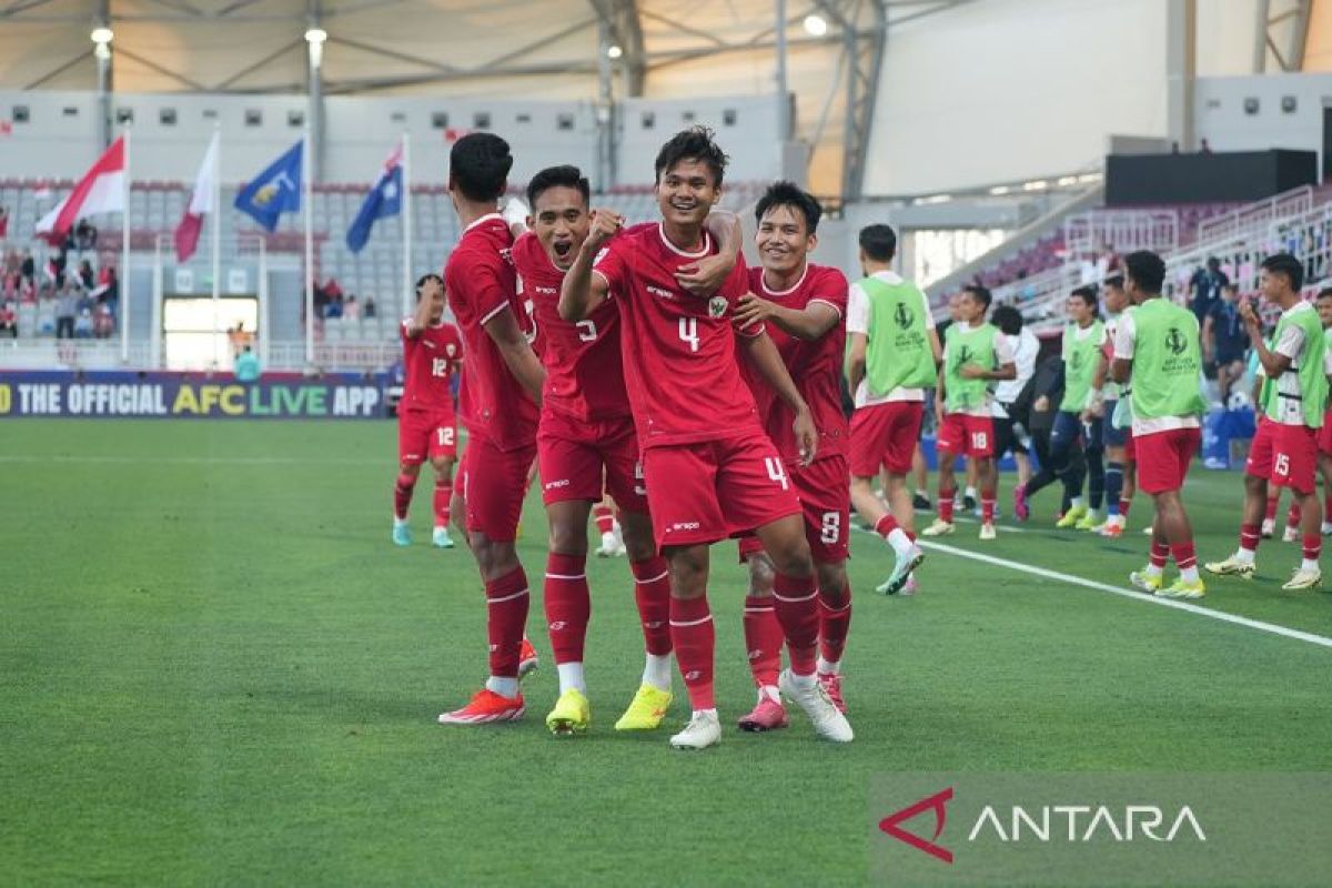 Indonesia amankan kemenangan 1-0 atas Australia di Piala Asia U-23