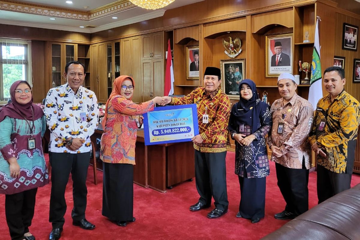 BKKBN Riau serahkan Rp5,9 miliar untuk Rokan Hulu dukung program KB