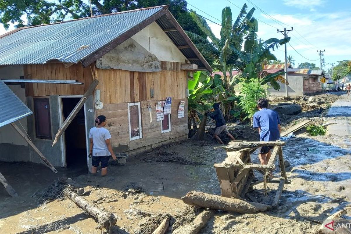 91 rumah warga Sambo-Sigi terendam banjir bandang