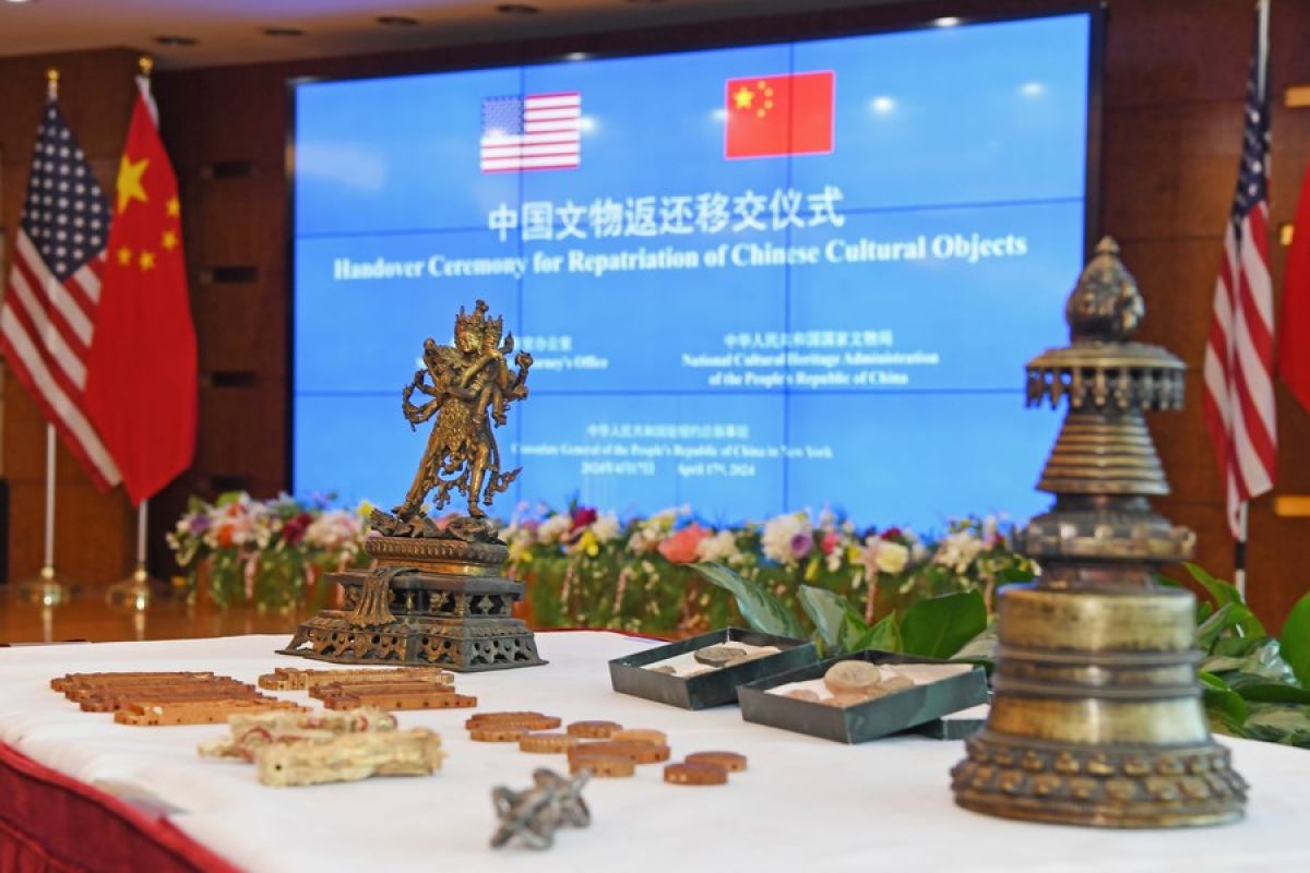AS kembalikan 38 benda budaya ke China