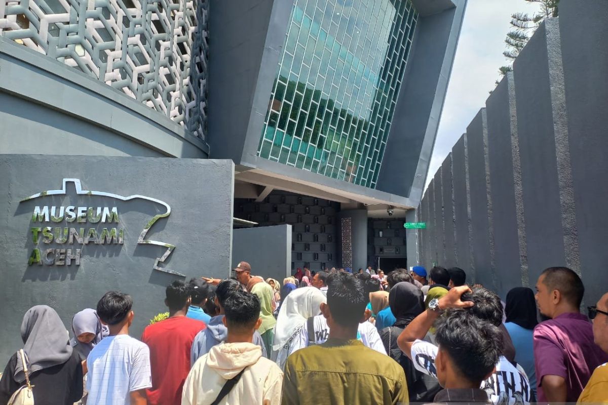 Pengunjung Museum Tsunami tembus 13.975 dalam tiga hari libur Lebaran