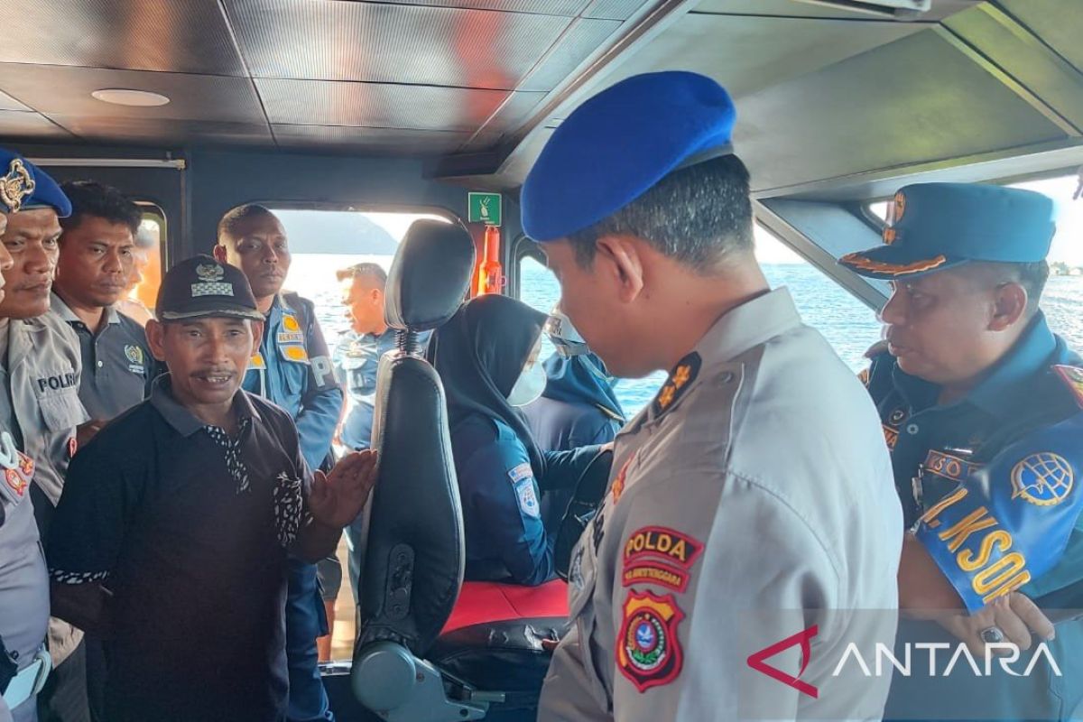 KSOP dan Polairud Sultra mediasi warga yang hadang kapal penyeberangan rute Kendari-Raha-Baubau