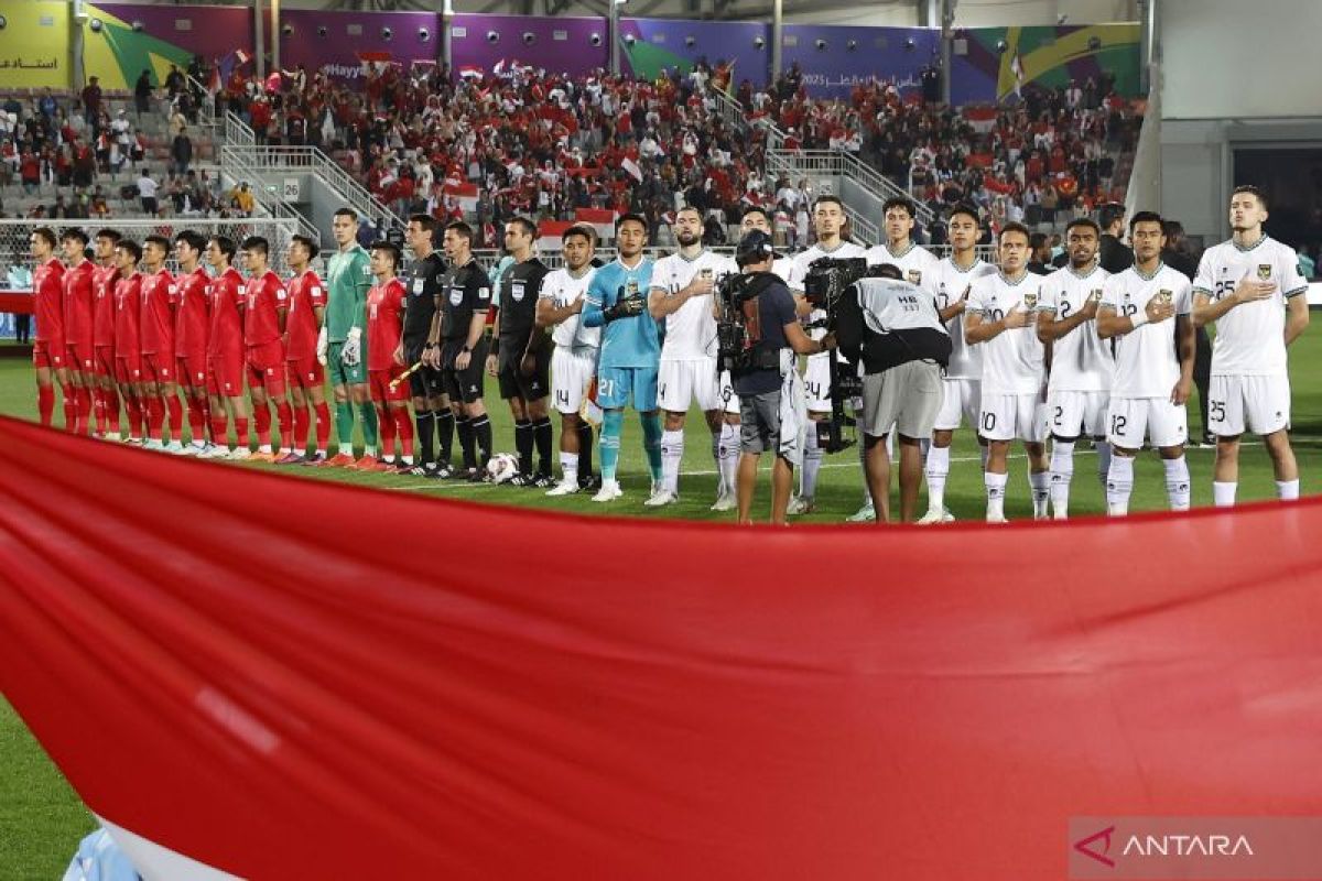 Stadion Abdullah bin Khalifa di Doha Qatar masih nyaman untuk Timnas Indonesia