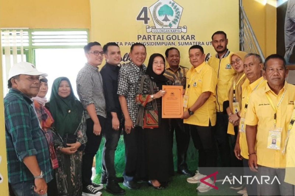 Mendaftar ke Golkar, Mantan Kadis Lingkungan Hidup ingin Padangsidimpuan lebih baik