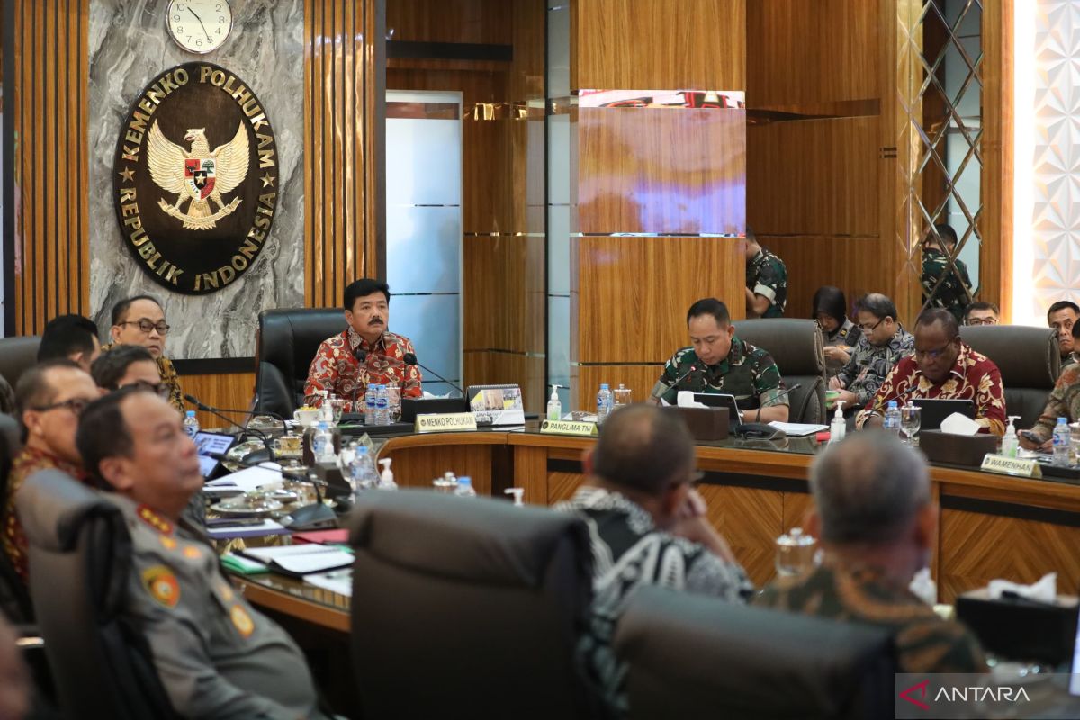 Menko Polhukam kumpulkan Panglima dan pejabat kementerian bahas Papua