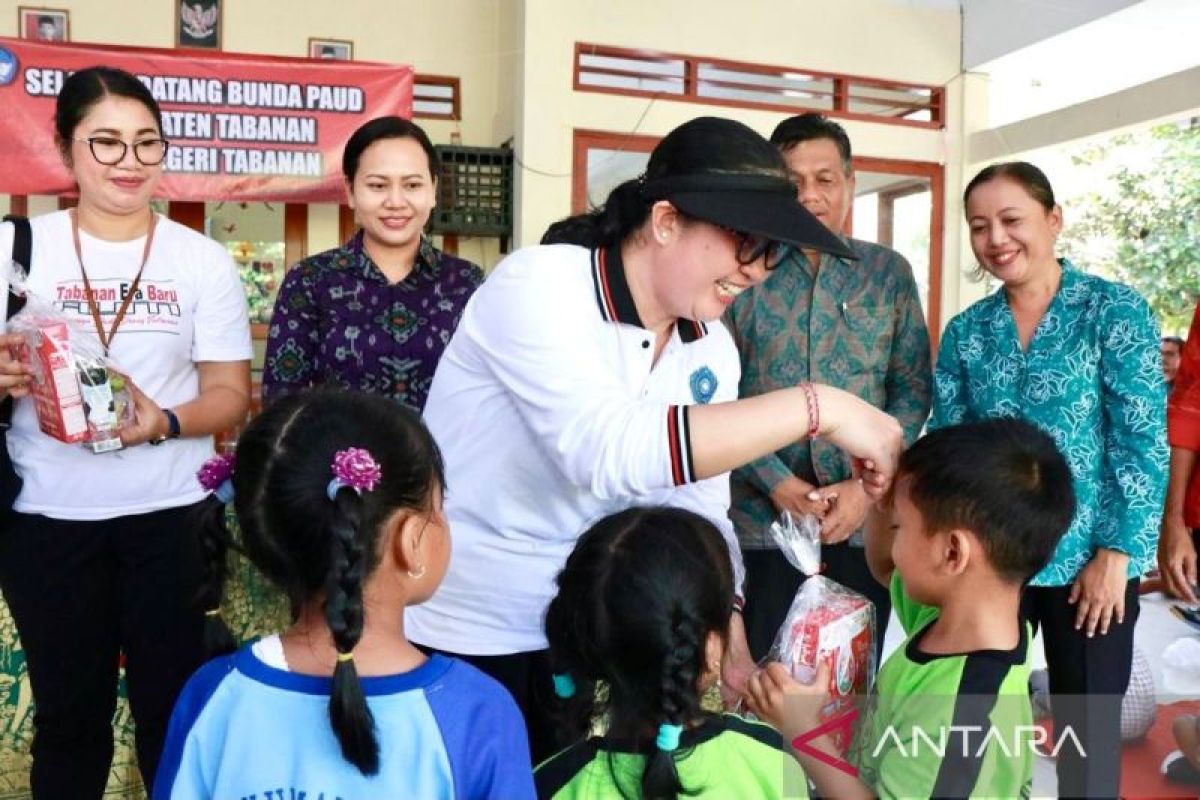 PAUD Tabanan berikan bantuan makanan tambahan untuk cegah stunting