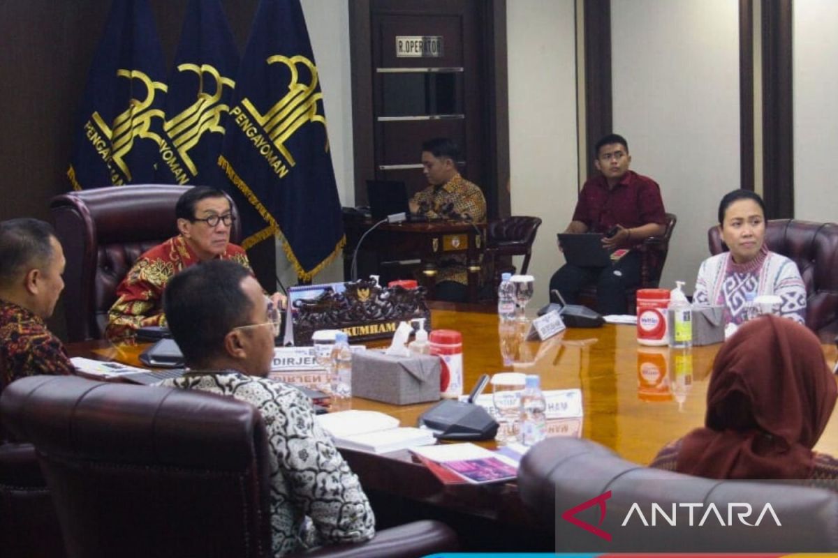 Menkumham: Program bisnis dan HAM penting bagi daya saing produk RI 