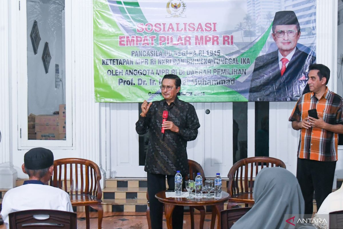 Fadel Muhammad: Empat Pilar MPR jadi motivasi untuk terus bersatu