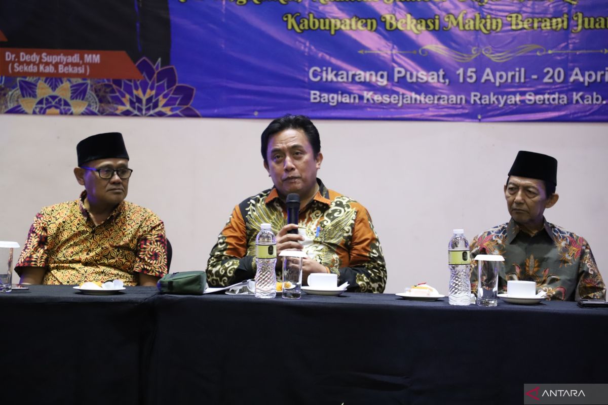 Kafilah Kabupaten Bekasi tuntaskan persiapan menuju MTQ ke-38 Jawa Barat