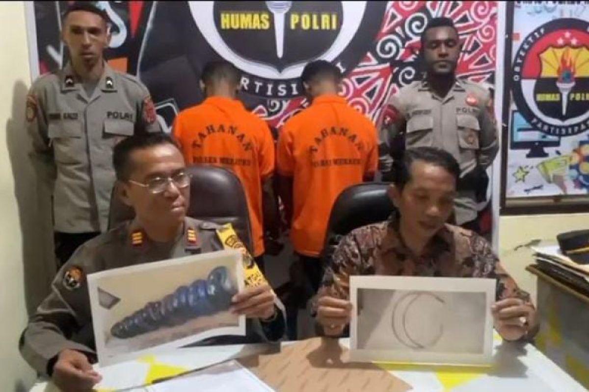 Polsek Sota perbatasan RI-PNG tangkap pencuri BBM