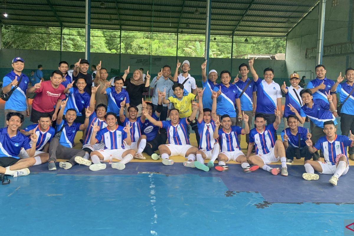 Tim Futsal PT AMS Balangan juara Perpamsi Kalsel 2024 usai bekuk PDAM Banjarbaru