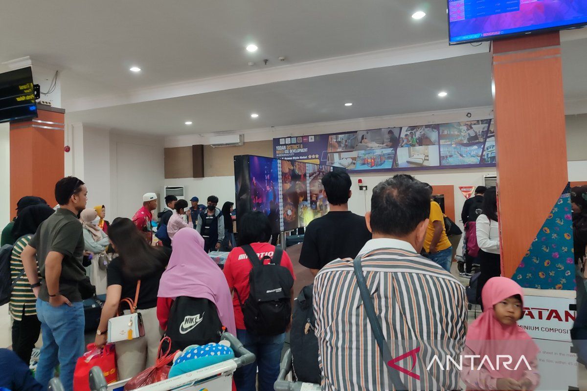 Bandara Fatmawati Bengkulu catat 32.871 pemudik selama Idul Fitri
