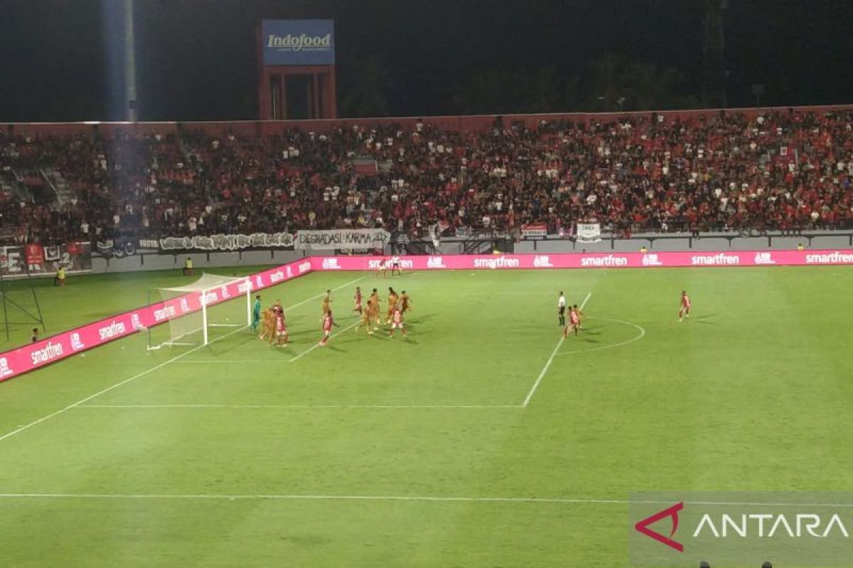 Liga 1 Indonesia - Bhayangkara FC dipastikan turun kelas usai kalah dari Bali Unted