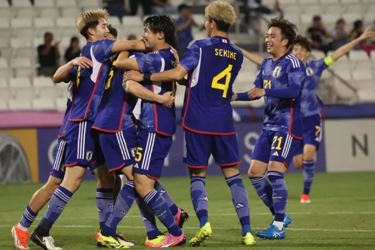 Jepang dan Korsel lolos ke perempat final Piala Asia U-23