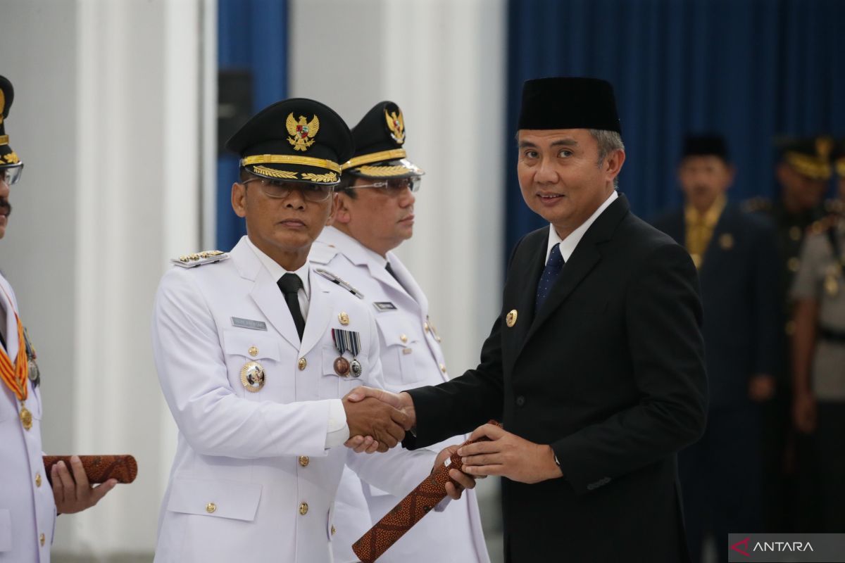 Hery Antasari resmi dilantik menjadi Penjabat Wali Kota Bogor