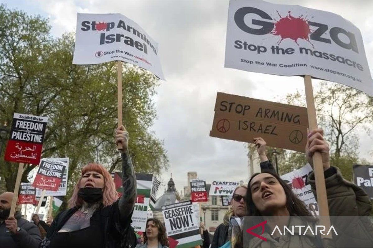 London gelar renungan peringati petugas kesehatan terbunuh di Gaza
