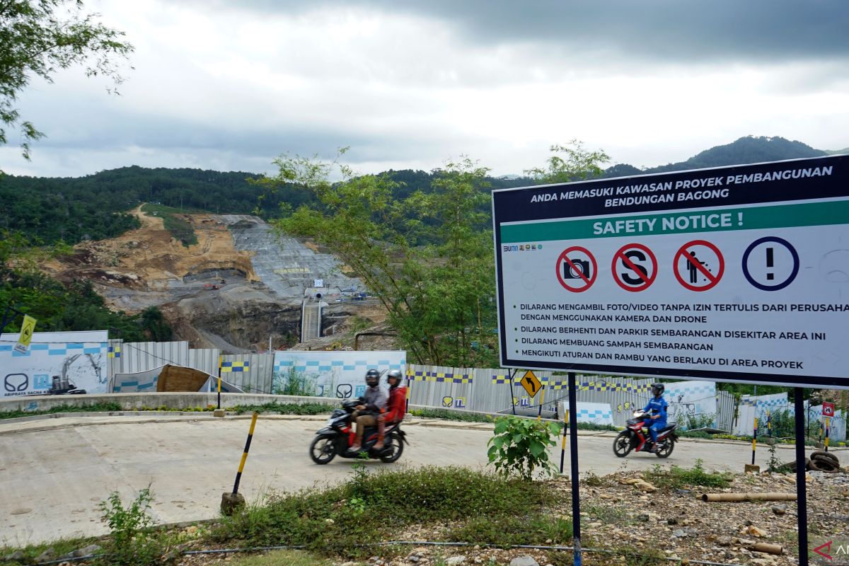 Pembangunan Bendungan Bagong Trenggalek