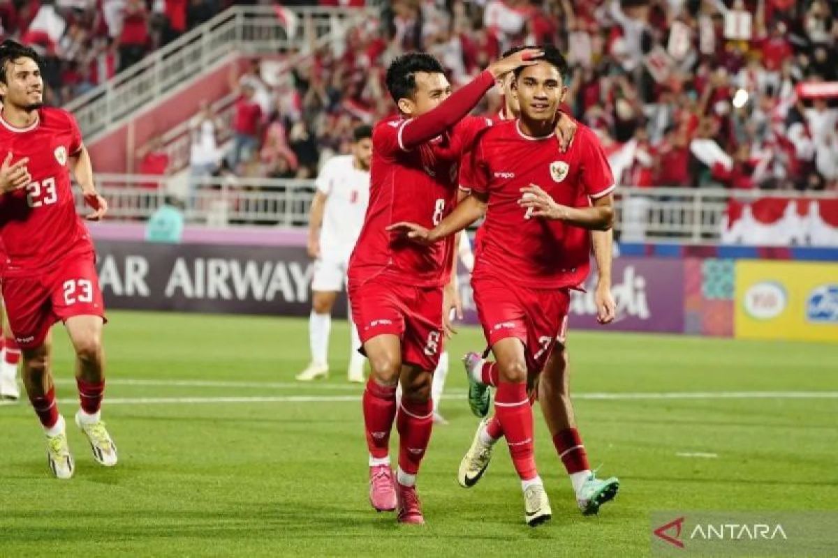 Indonesia lolos ke 8 besar Piala Asia U-23, hajar Yordania  4-1